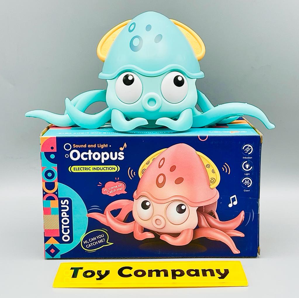 Rechargeable Electric Crawling Octopus Toy