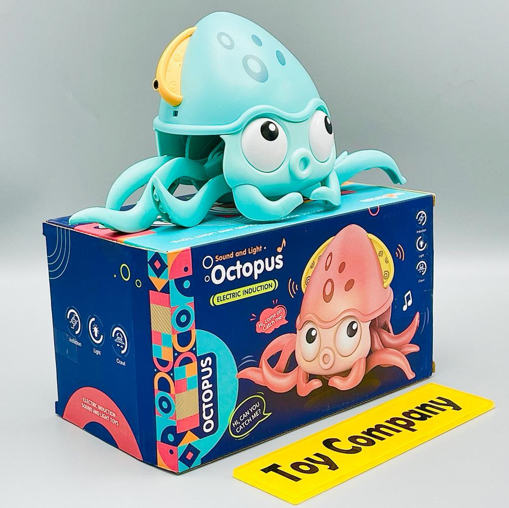 Rechargeable Electric Crawling Octopus Toy