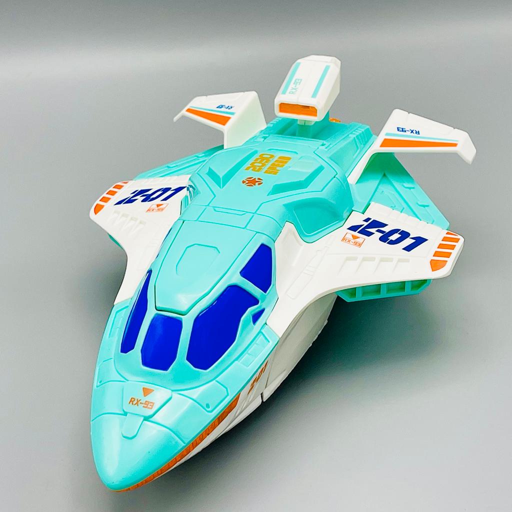 Bump & Go Transforming Robot Aircraft