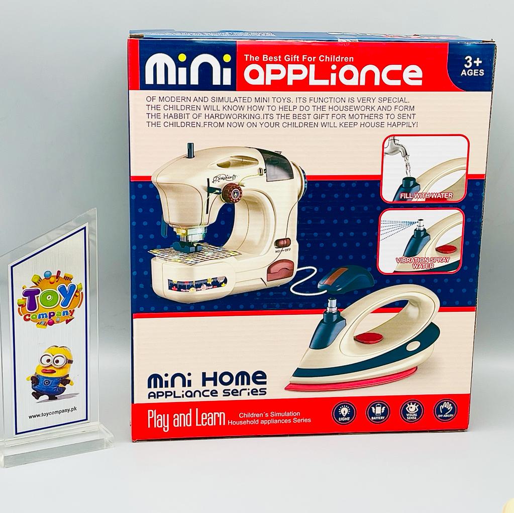 Realistic Sewing machine & Iron