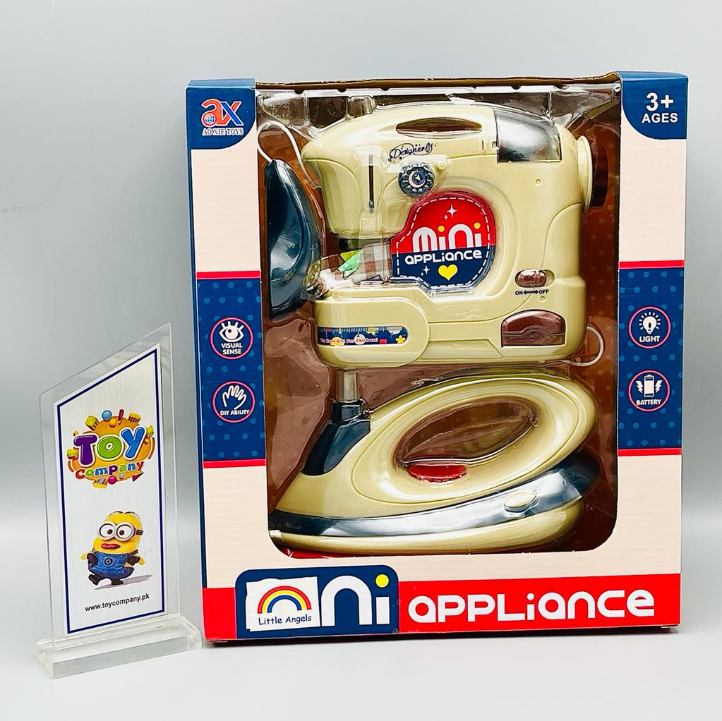 Realistic Sewing machine & Iron