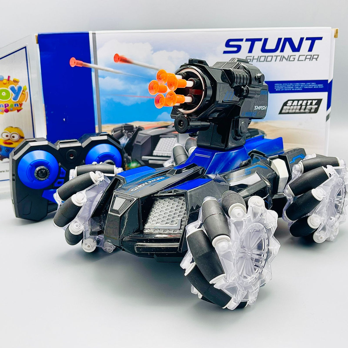Soft Bullet Stunt Remote Control Car-Shooting Car