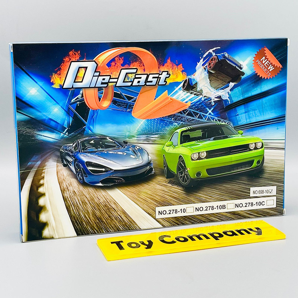 Diecast Hot Wheels Style Set of 10 Vehicles