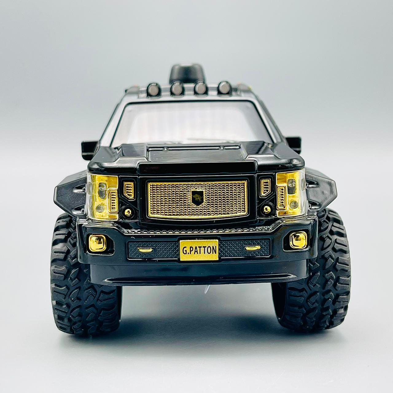 1:24 Diecast Metal Chariot George Patton Off Road SUV