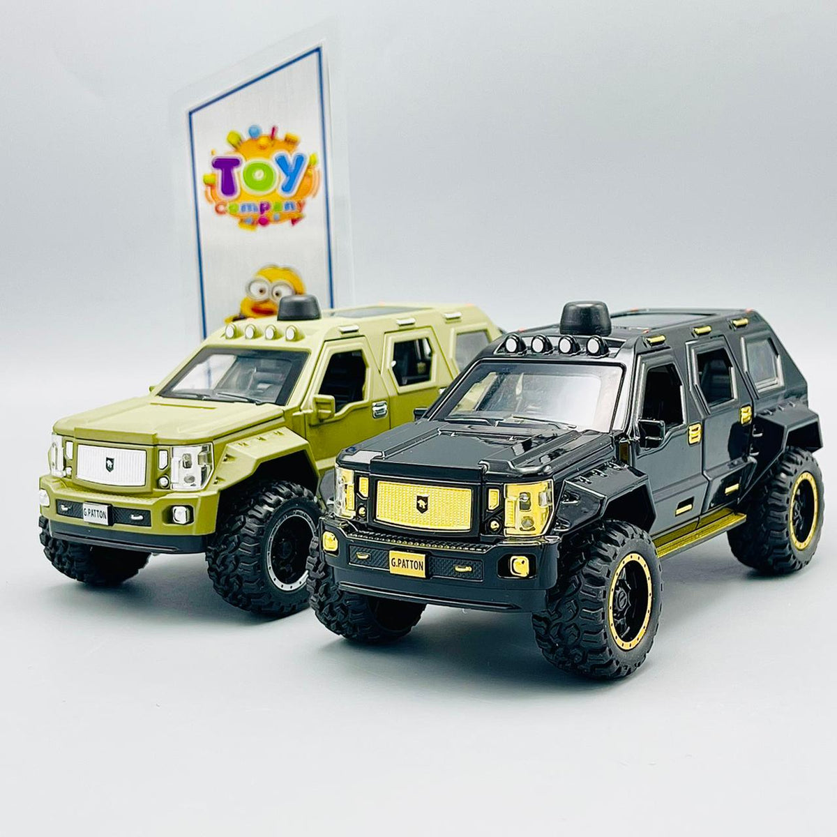 1:24 Diecast Metal Chariot George Patton Off Road SUV
