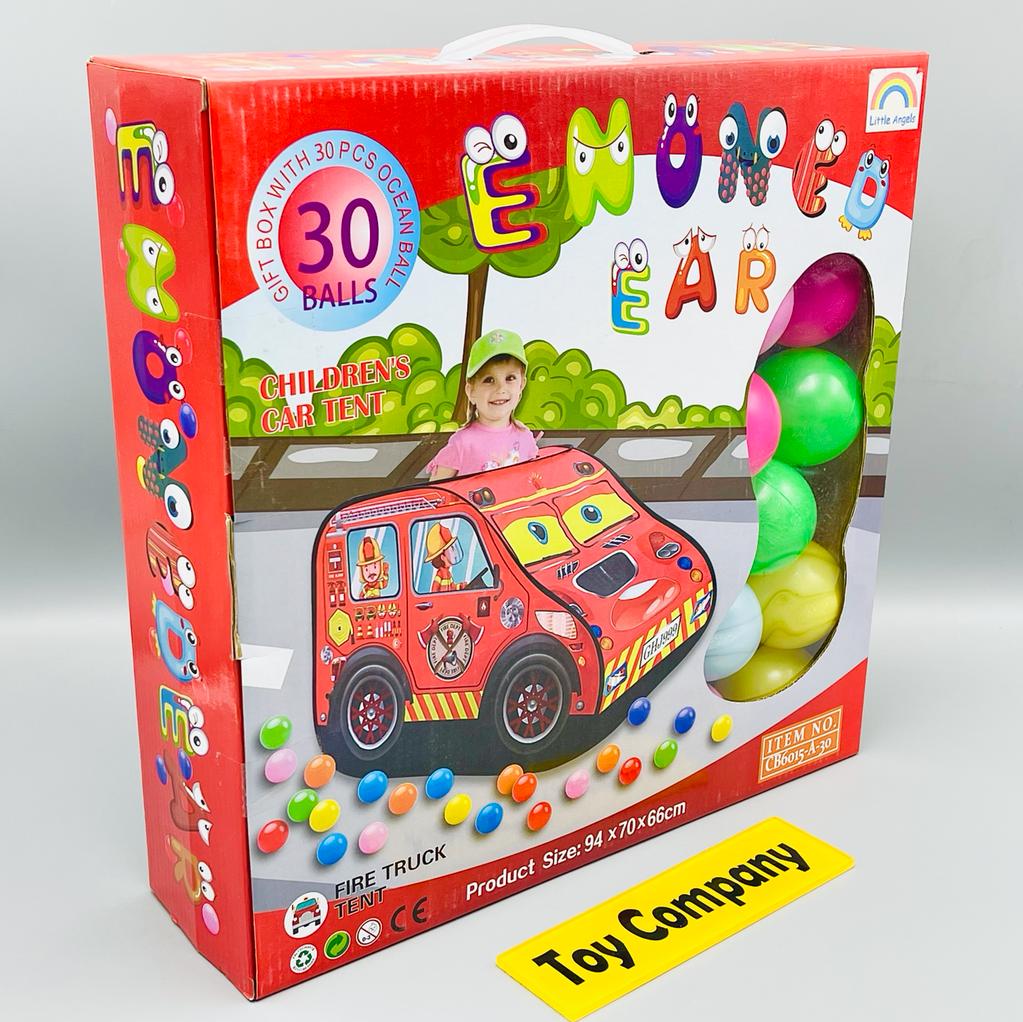 Children's Car Tent with Balls