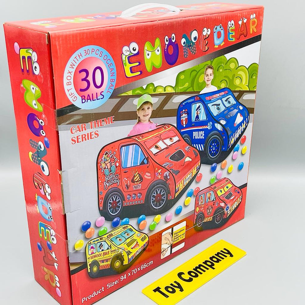 Children's Car Tent with Balls