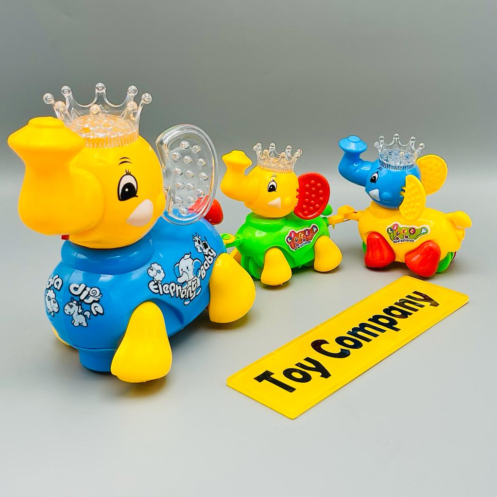 Cute Elephant Family