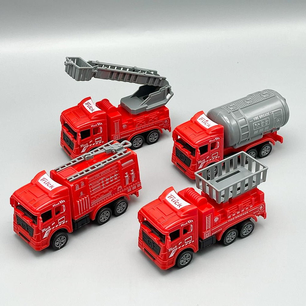 4 IN 1 Rescue Truck Firetruck Car Toys for boys
