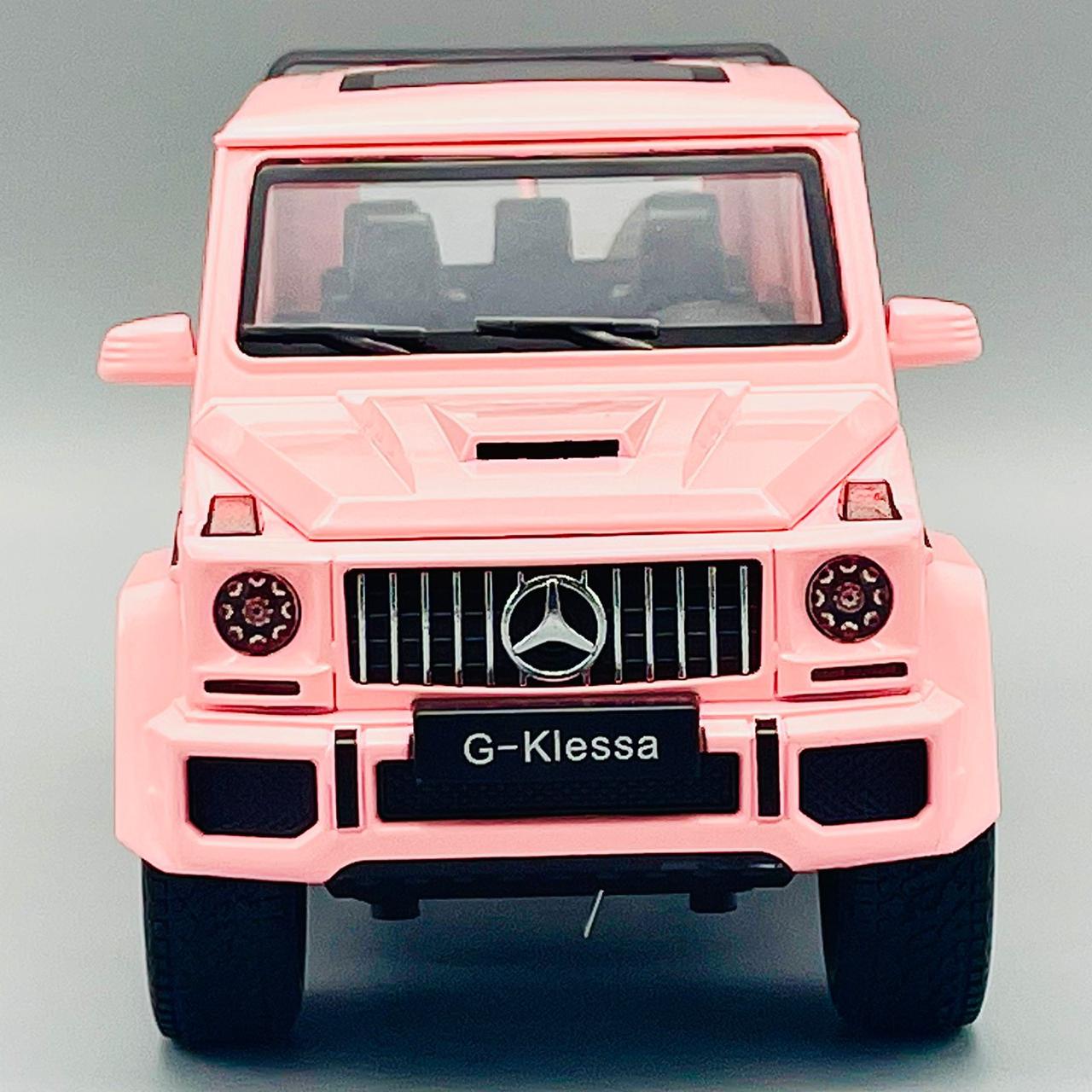 1:24 Diecast Metal Mercedes Benz G 63 - Pink