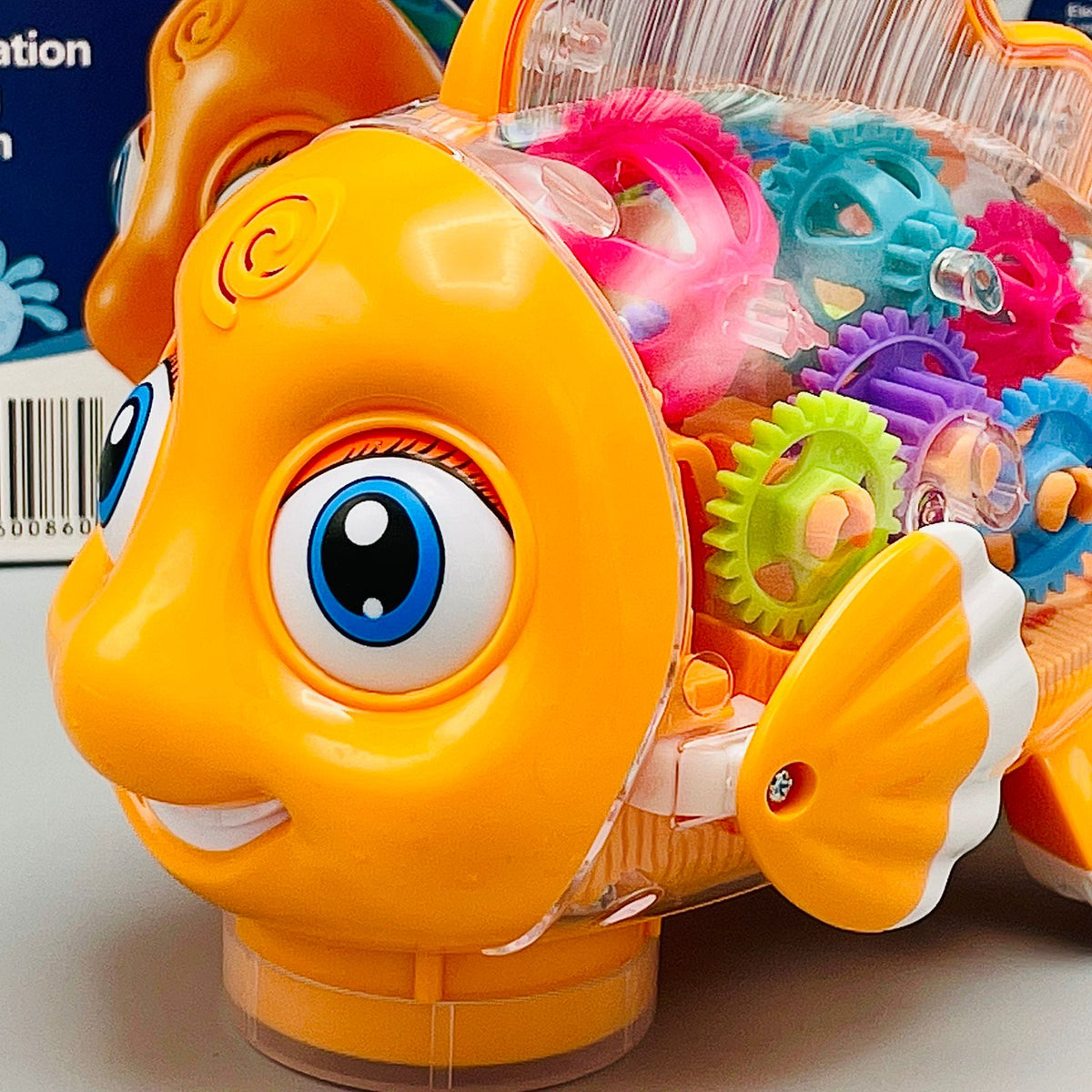 Gear Fish Toy-Transparent Body