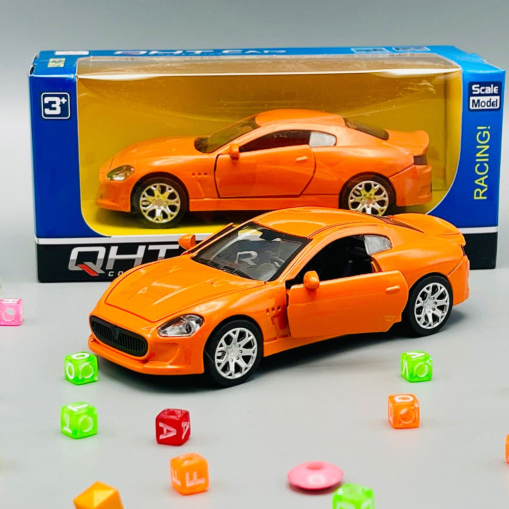 Pull Back Die Cast Metal Racing Car - Assortment