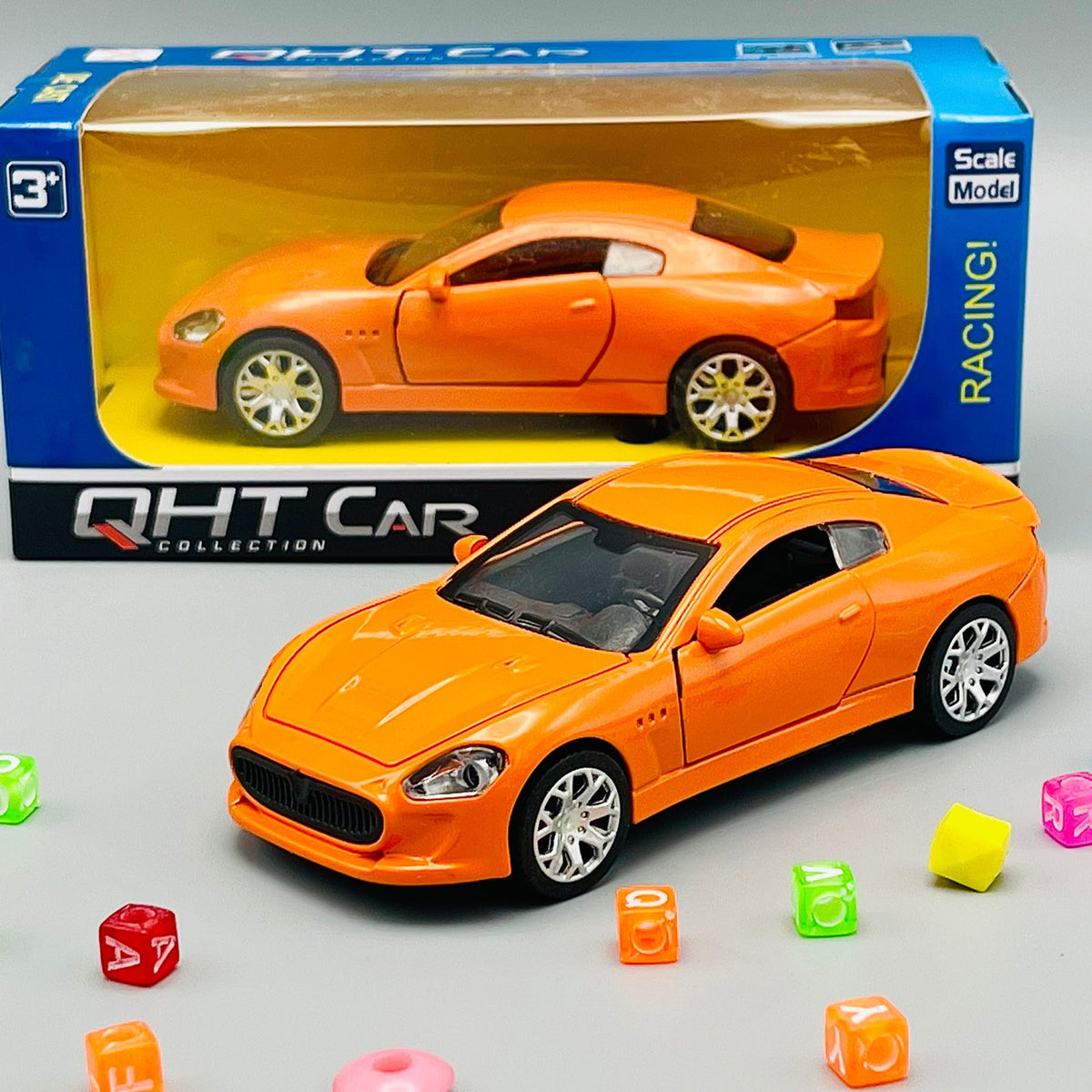 Pull Back Die Cast Metal Racing Car - Assortment