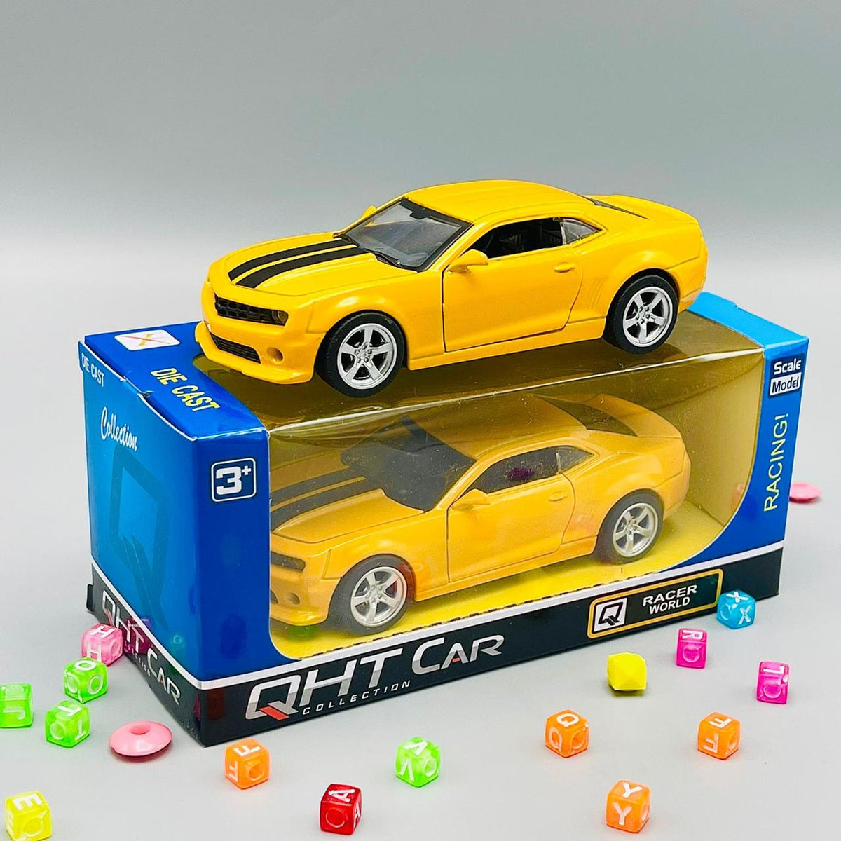 Pull Back Die Cast Metal Racing Car - Assortment