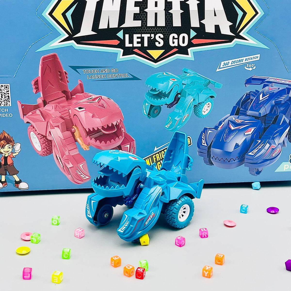 Transforming Dinosaur Car Toys