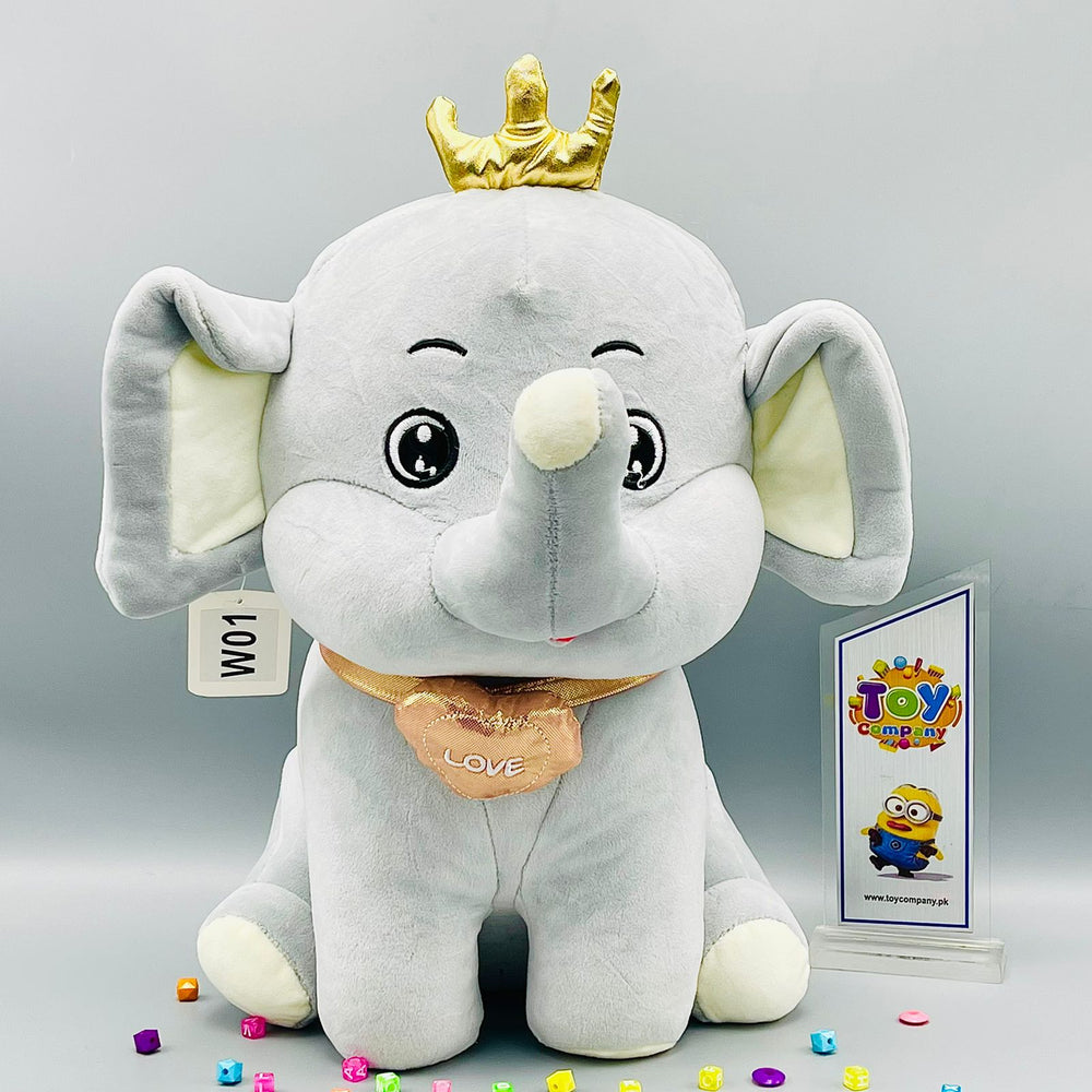 13* Inches Stuffed Elephant-Soft Plush Animal