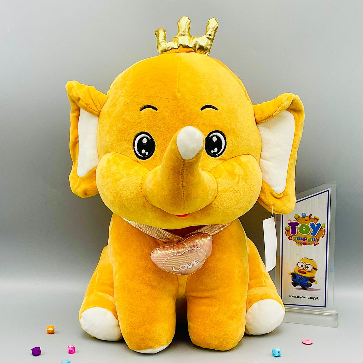 13* Inches Stuffed Elephant-Soft Plush Animal
