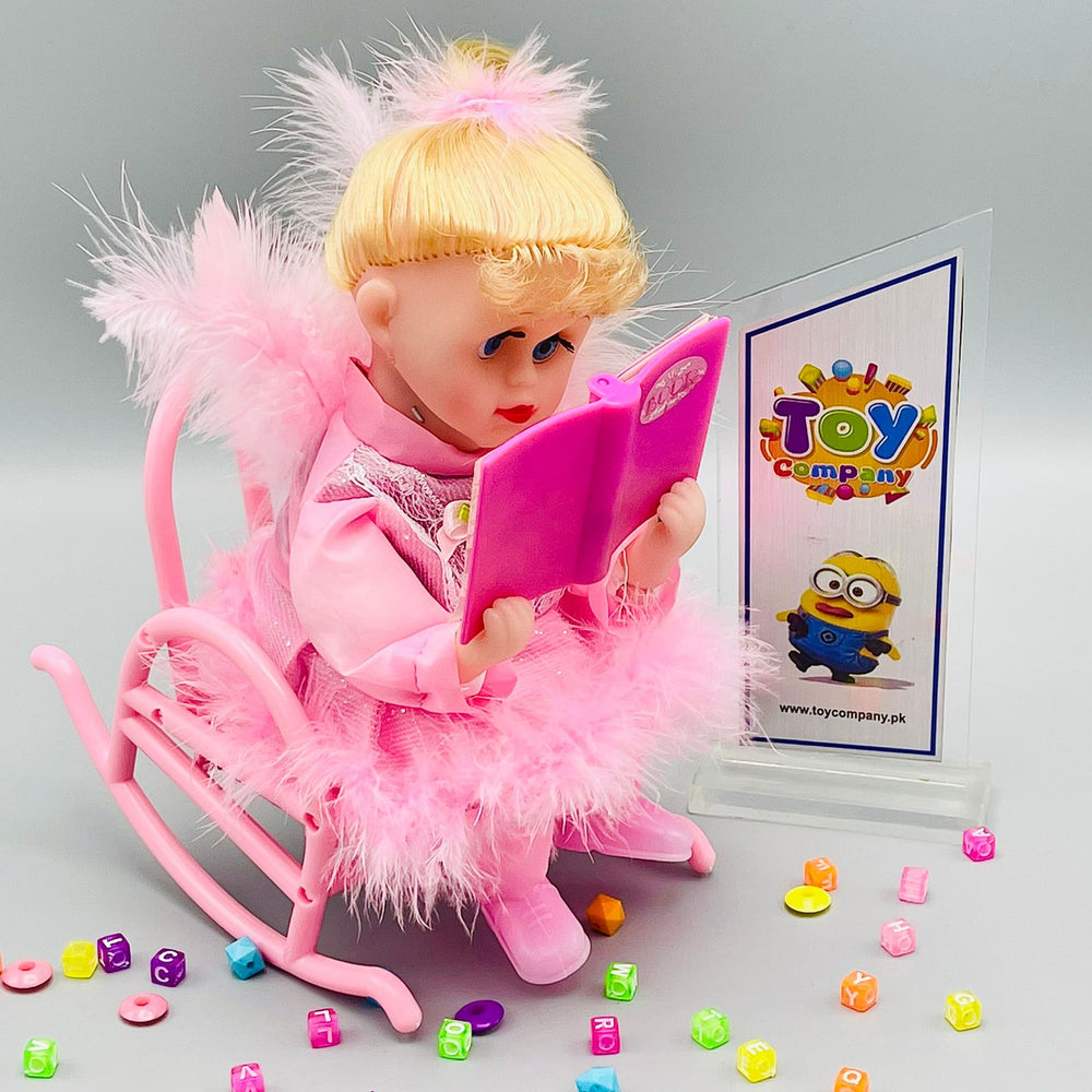 Baby Angel Rocking Chair Musical Doll