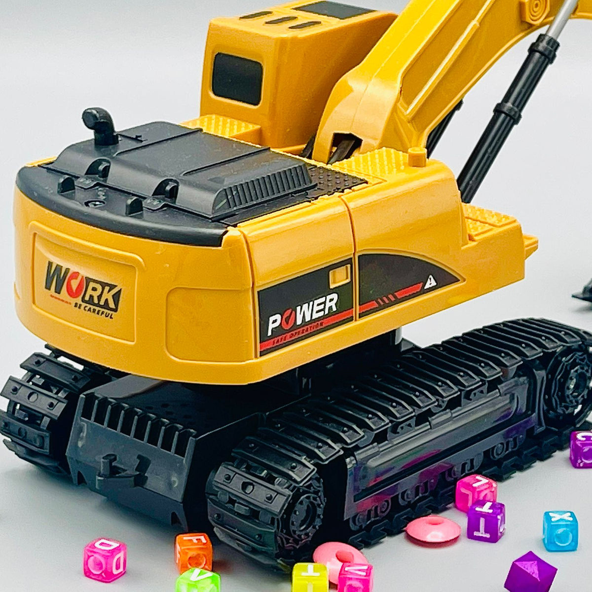Remote Control Excavator Toy Truck