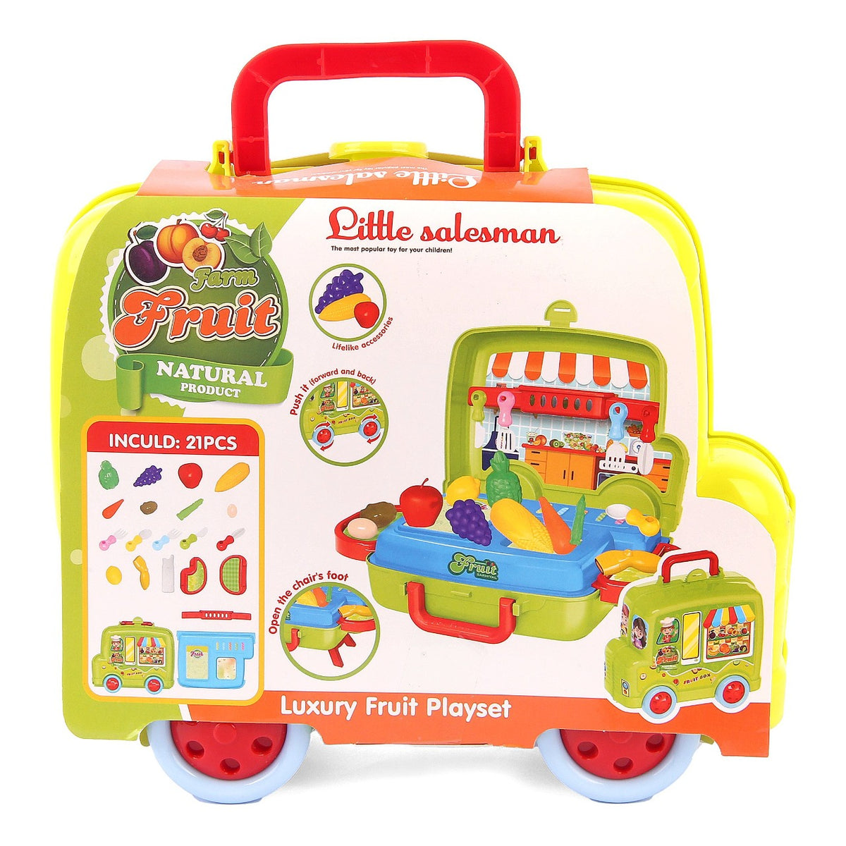 Little Salesman Farm Fruit Set- 21 Pcs