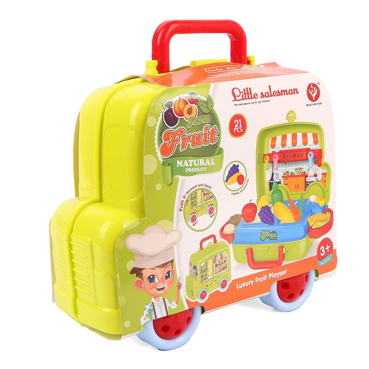 Little Salesman Farm Fruit Set- 21 Pcs