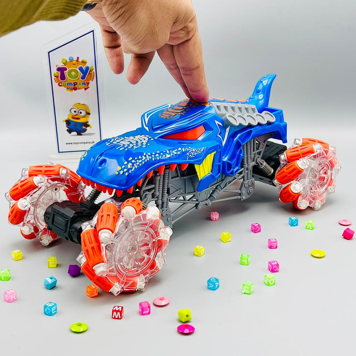 R/C Monster Truck-Mecanum Wheels