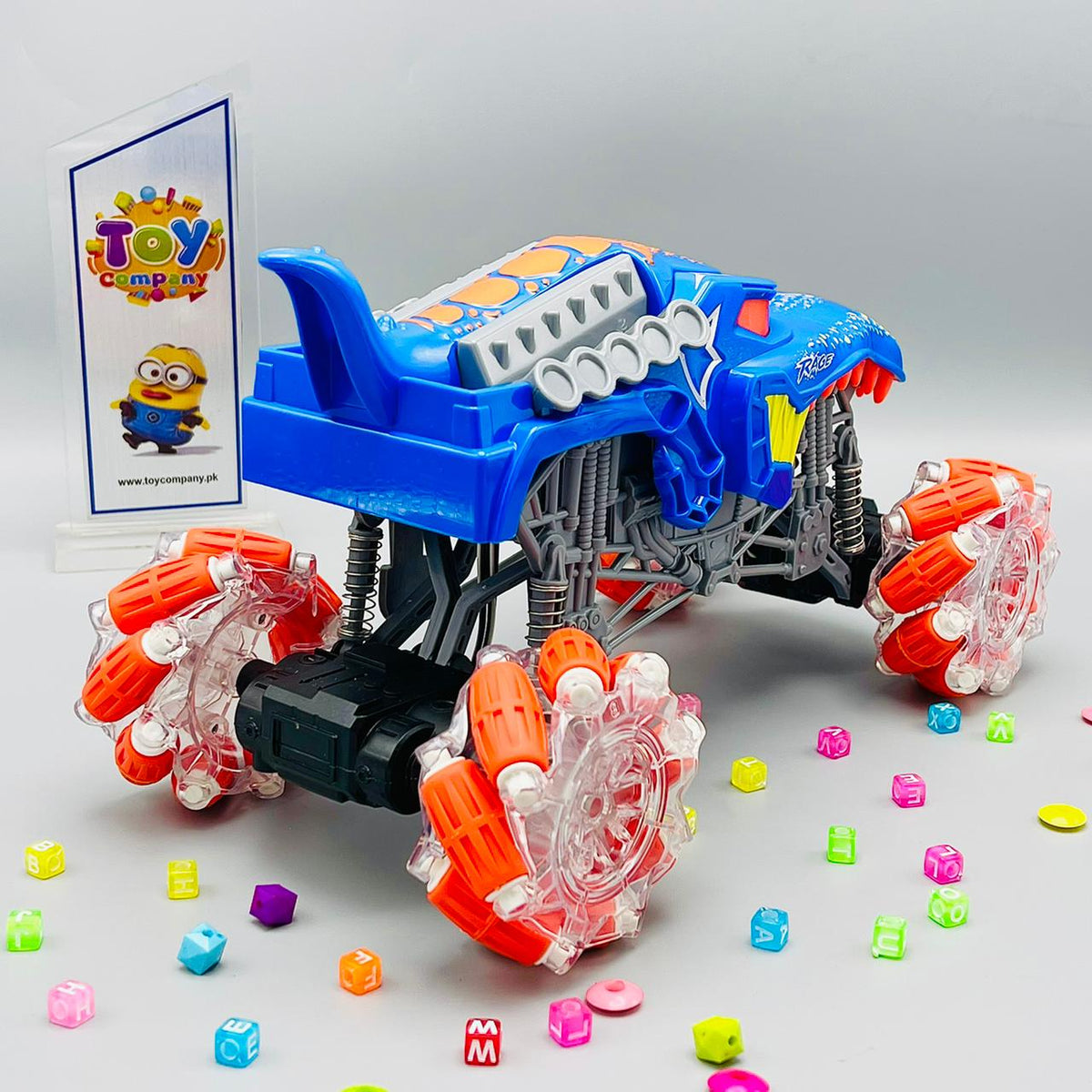 R/C Monster Truck-Mecanum Wheels