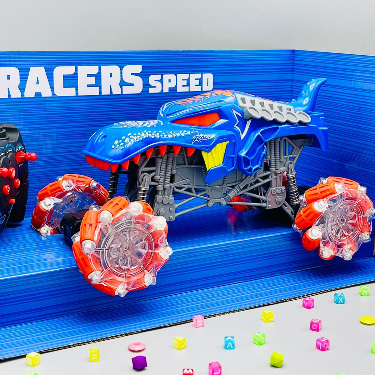 R/C Monster Truck-Mecanum Wheels