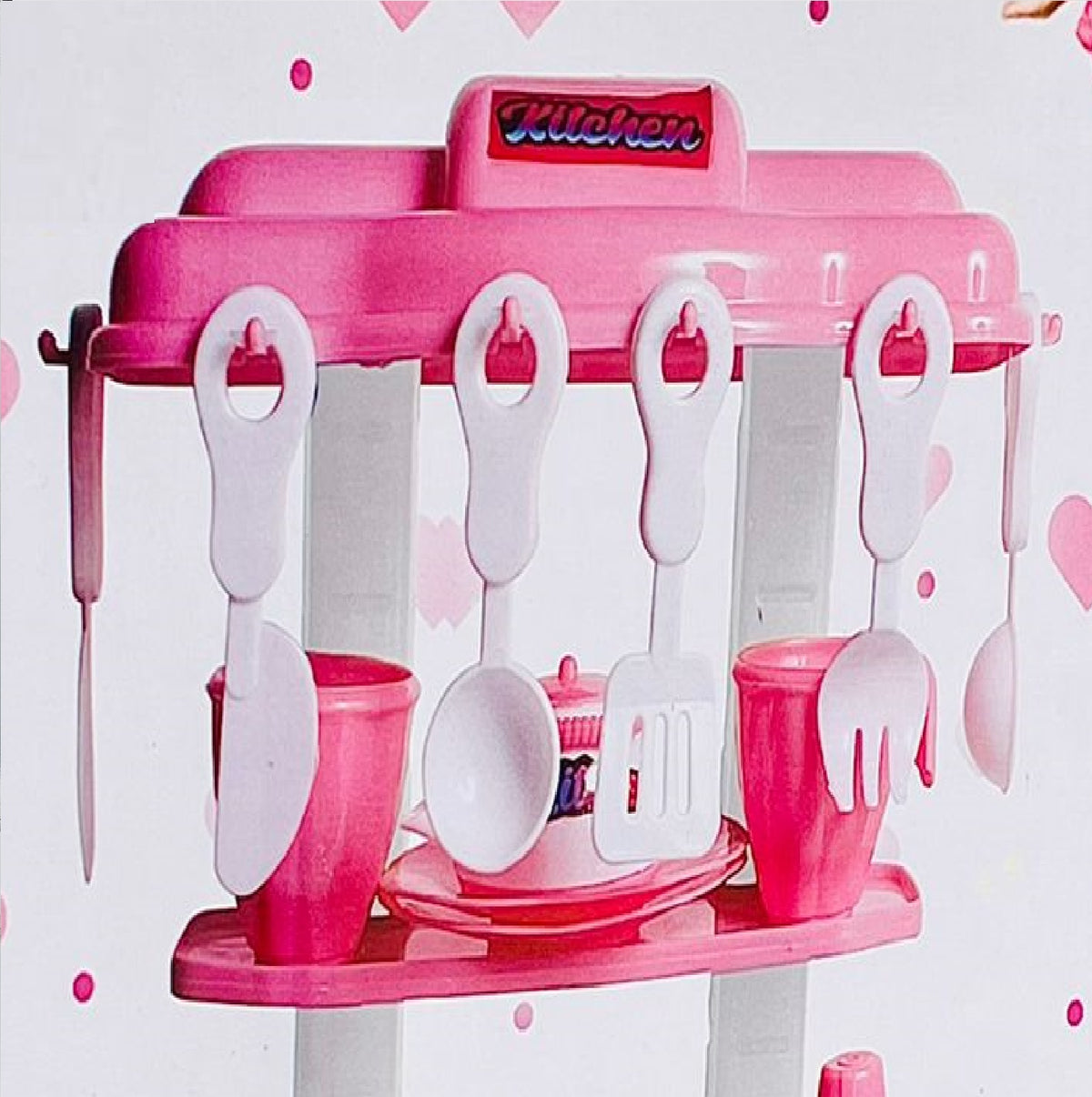 Kitchen Set with Barbie Doll