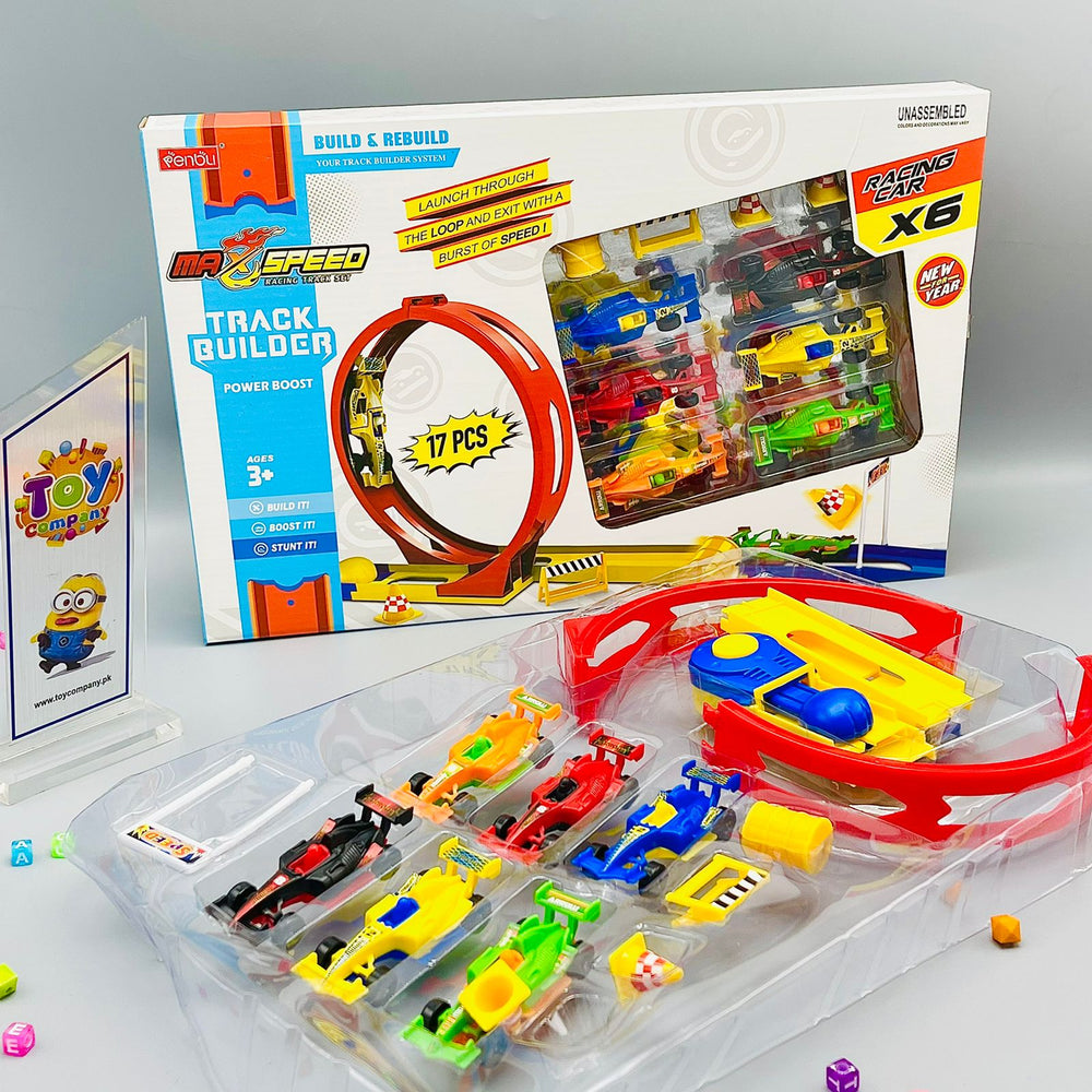 Max Speed Racing Track with Cars
