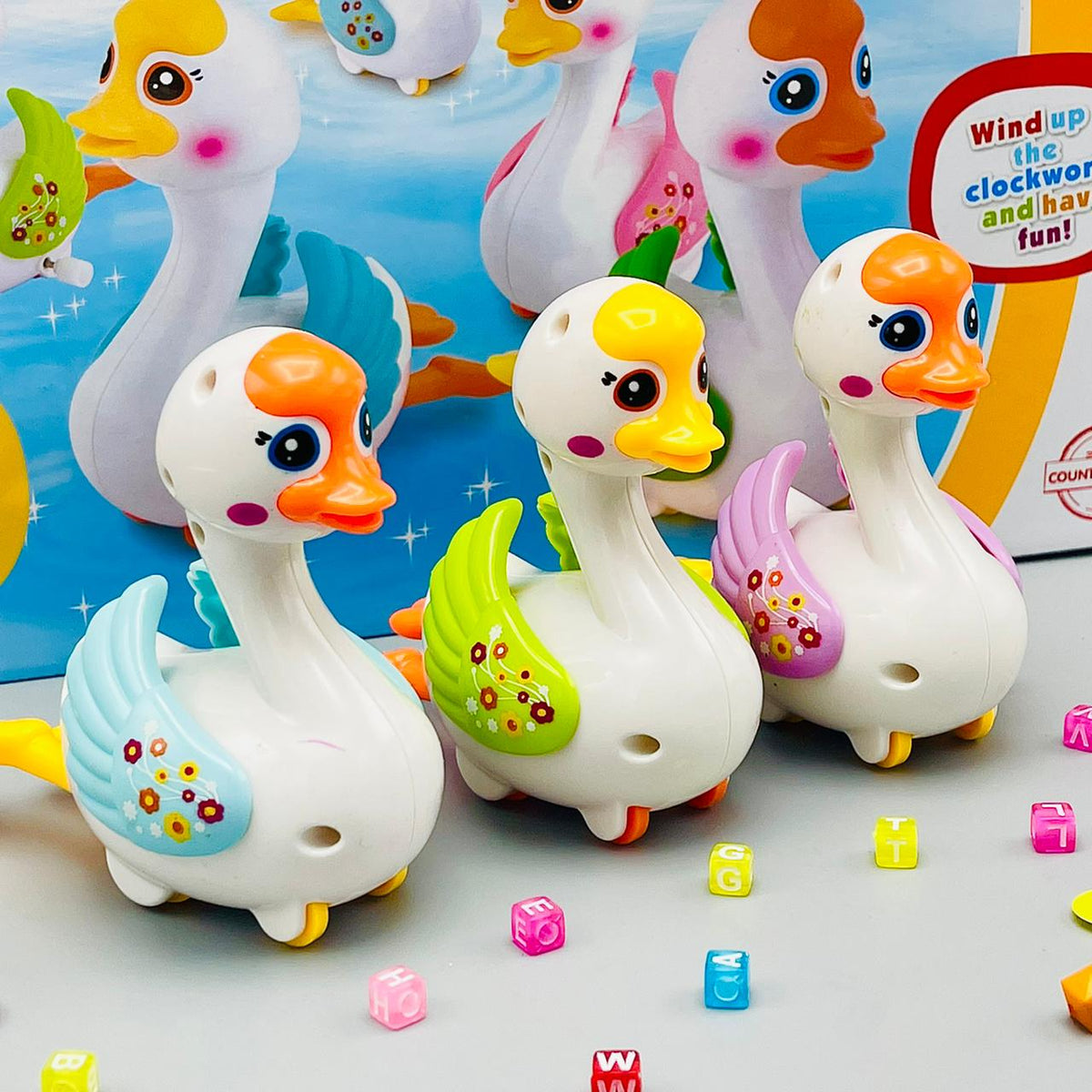 Dreamy Little Swan- Wind up Toy
