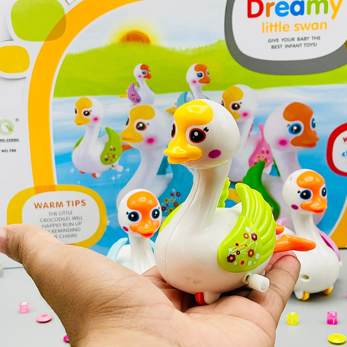 Dreamy Little Swan- Wind up Toy