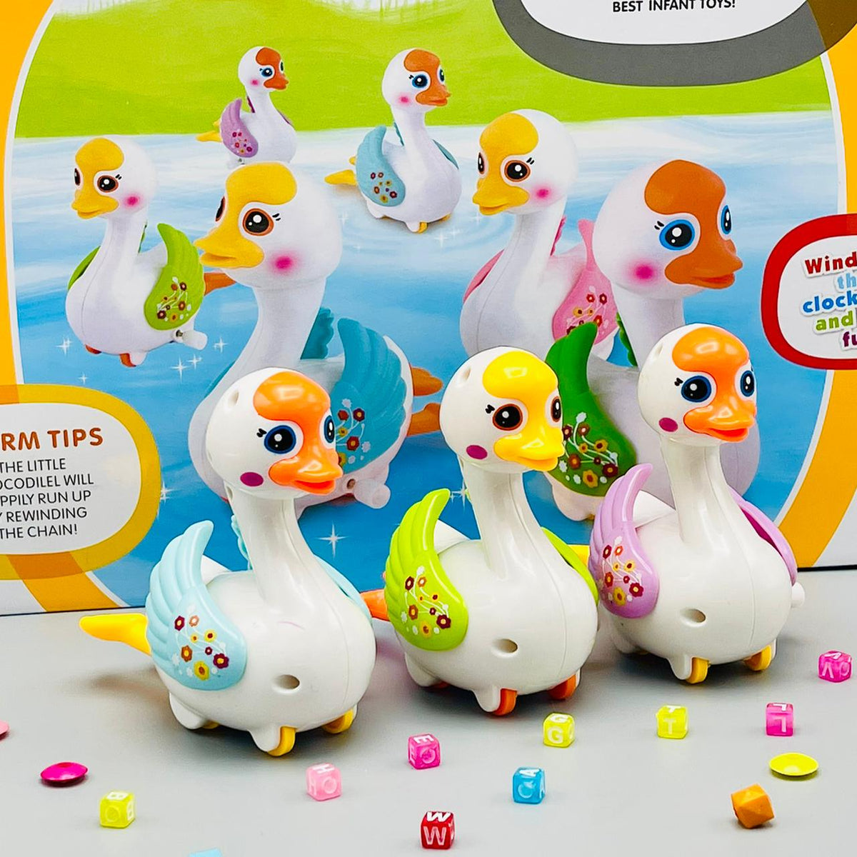 Dreamy Little Swan- Wind up Toy
