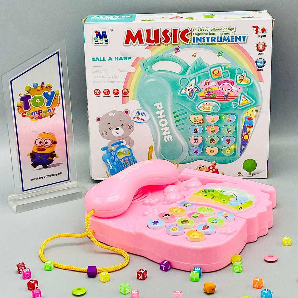 Phone with light, music for children