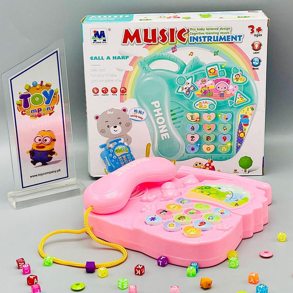 Phone with light, music for children
