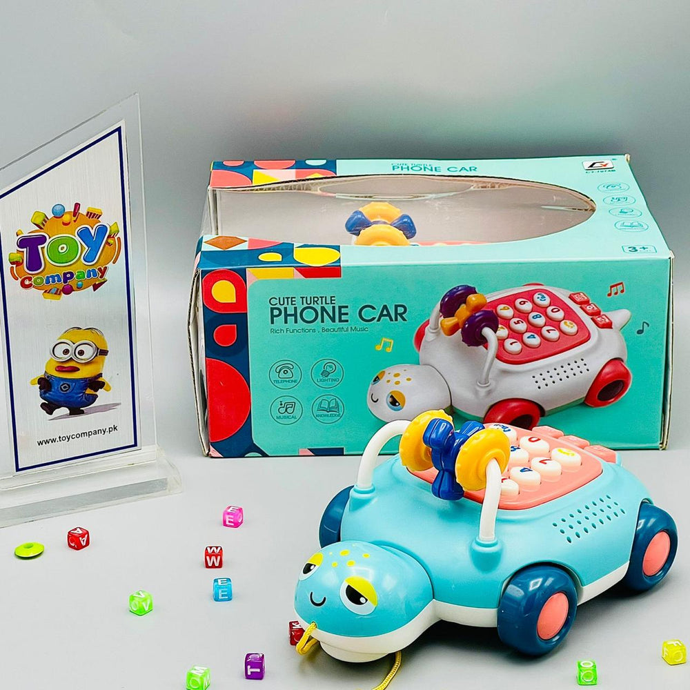 Musical Turtle Phone Car