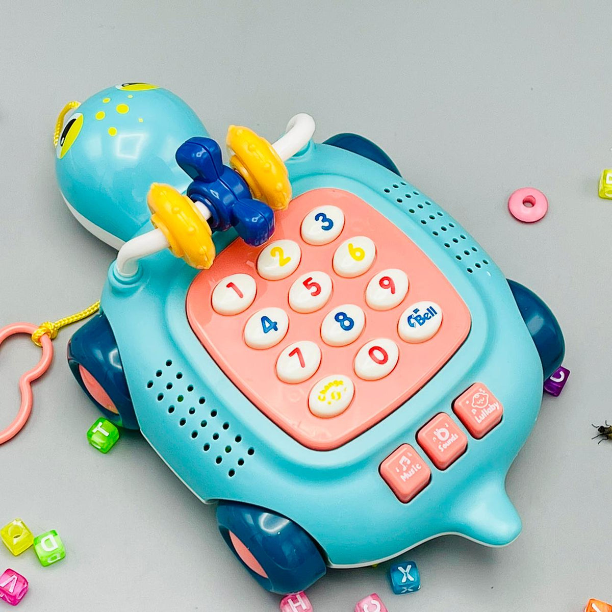 Musical Turtle Phone Car