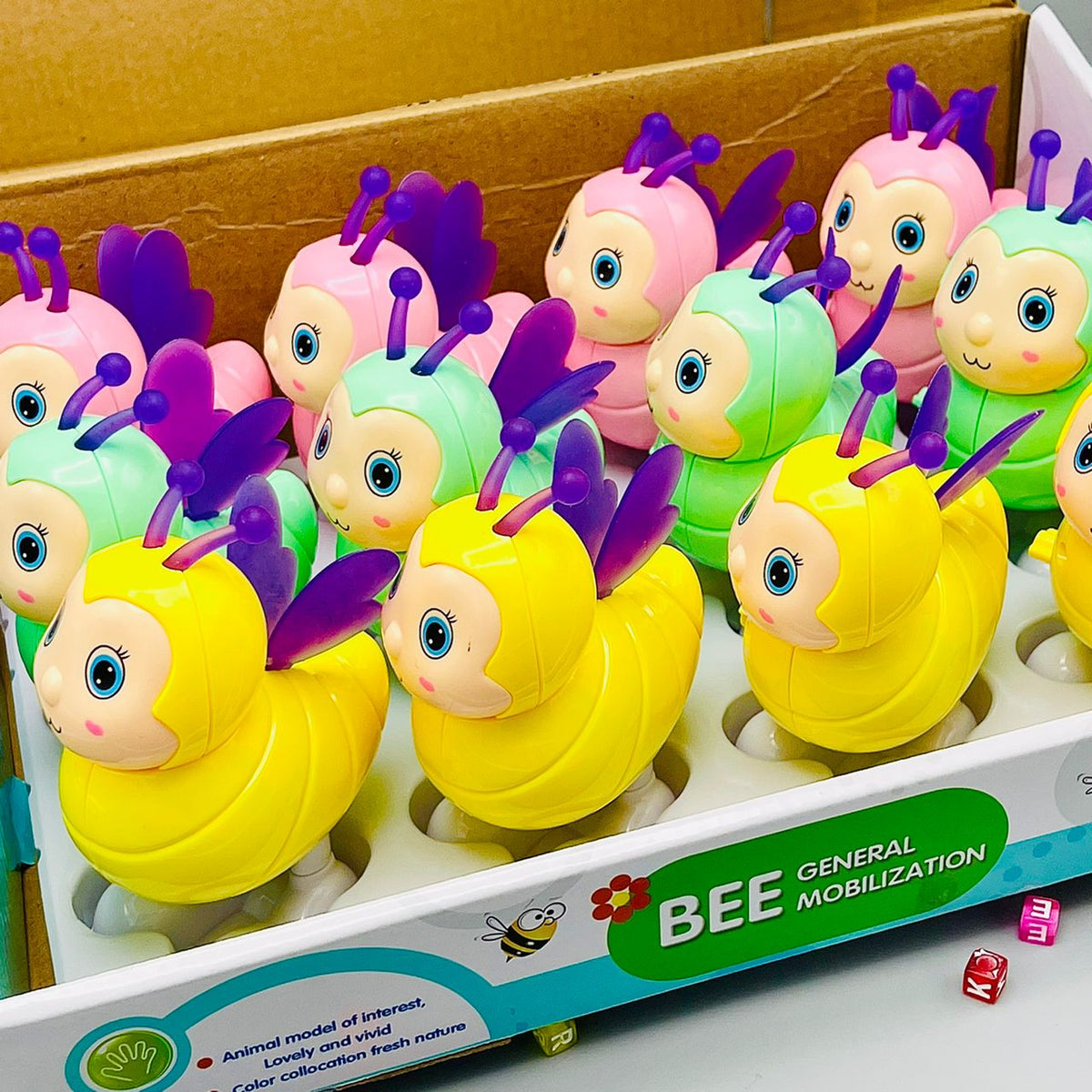 Wind up - Jumping Bee toy