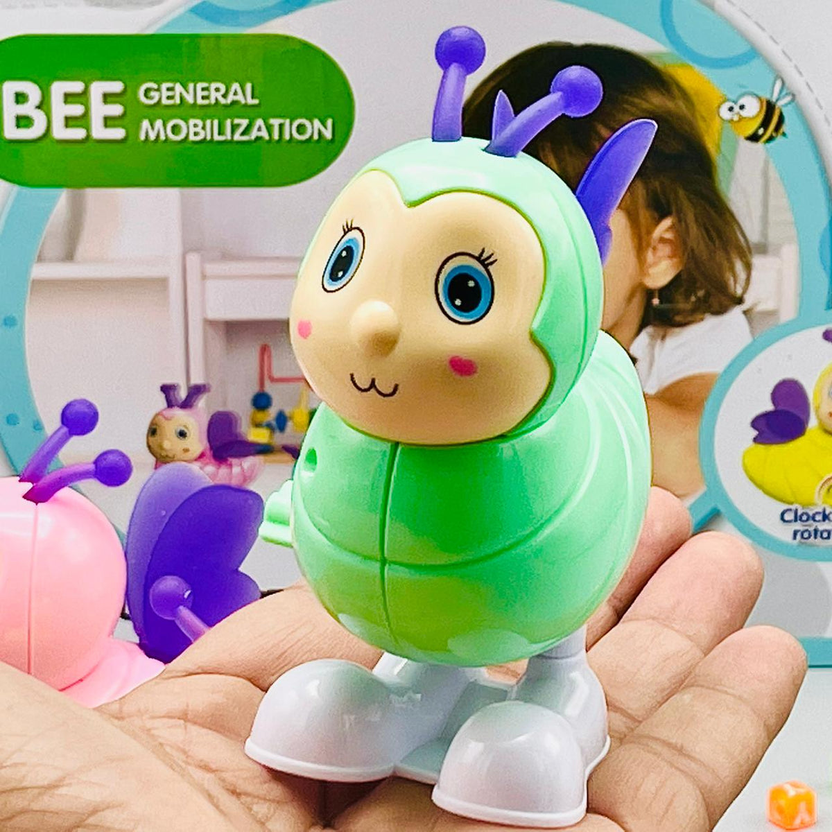 Wind up - Jumping Bee toy