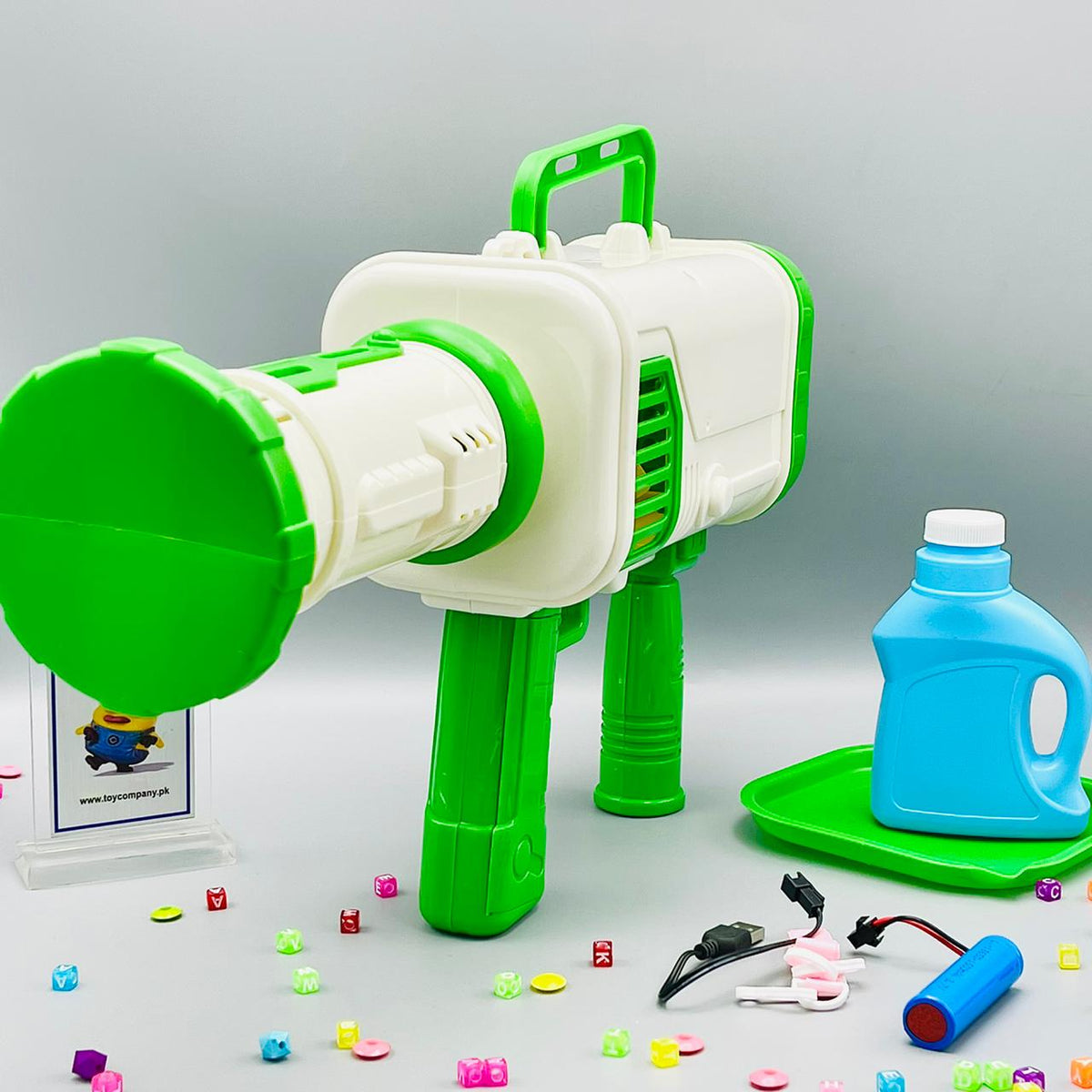 Rocket Boom Bubble Gun