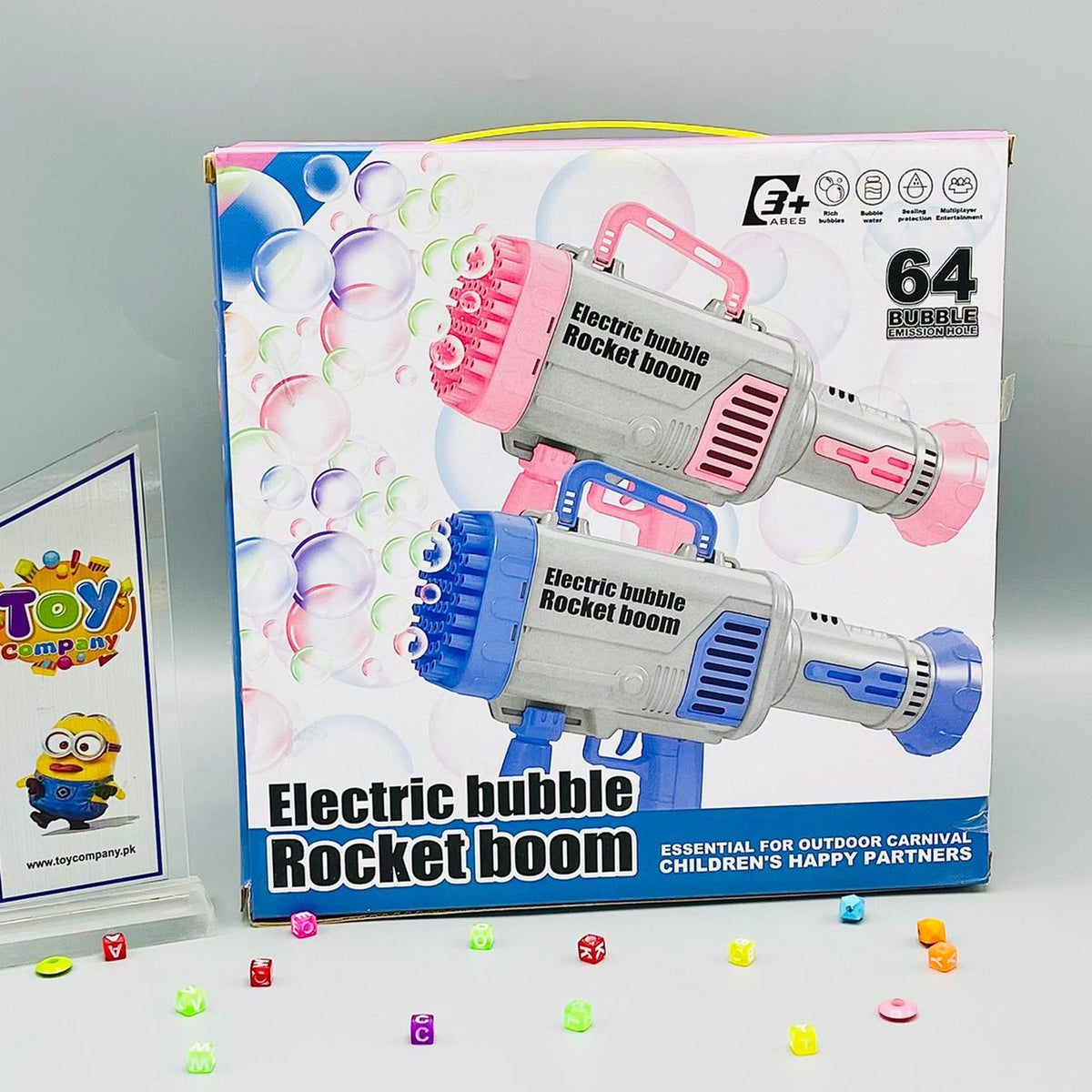 Rocket Boom Bubble Gun
