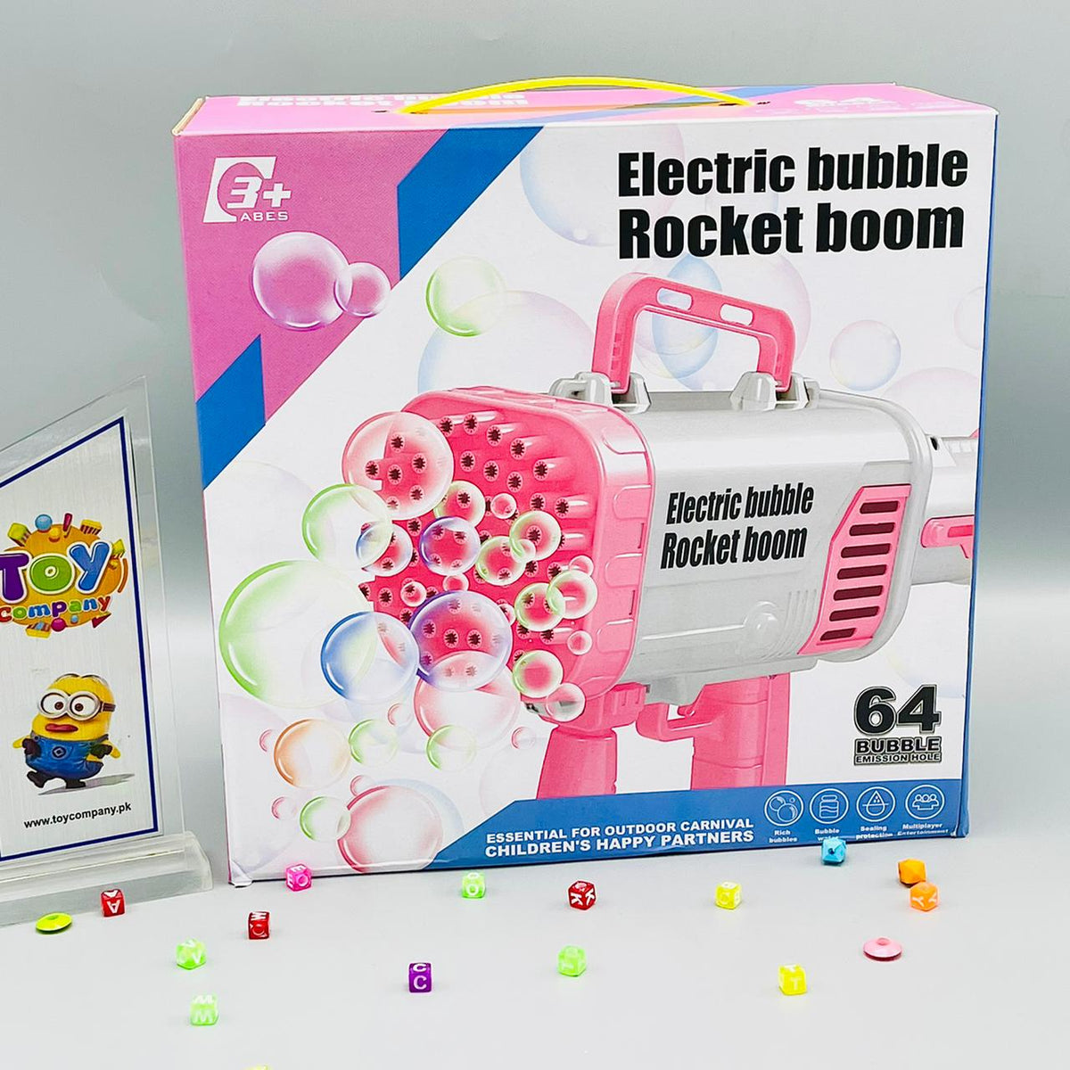 Rocket Boom Bubble Gun