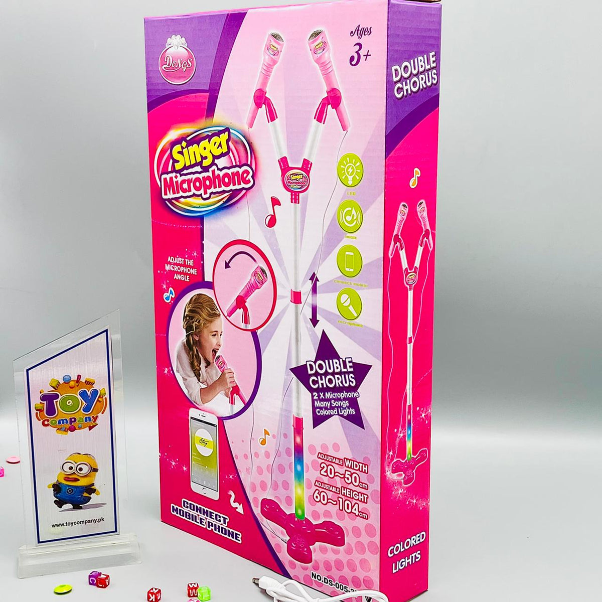 Musical Dual Karaoke Microphone