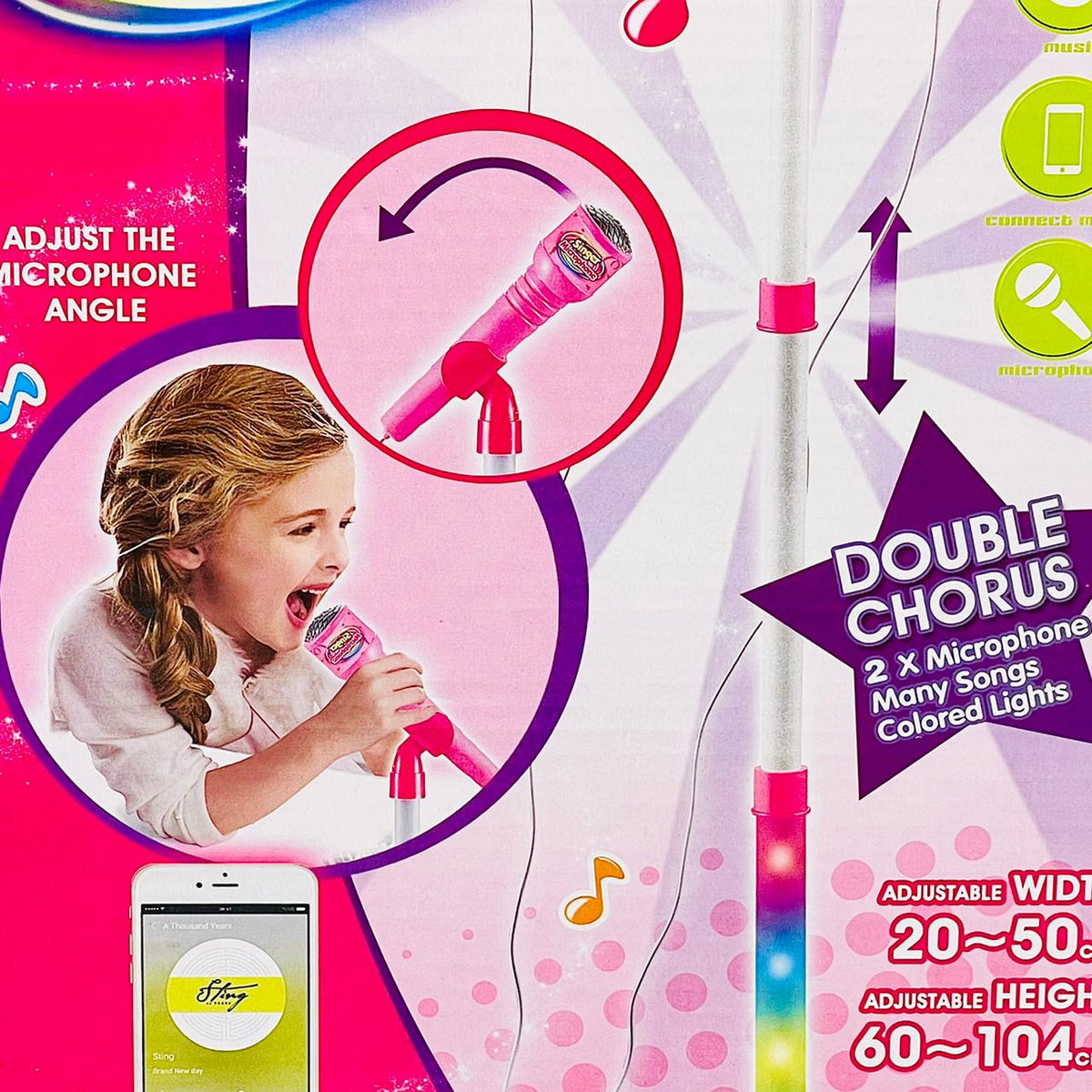 Musical Dual Karaoke Microphone