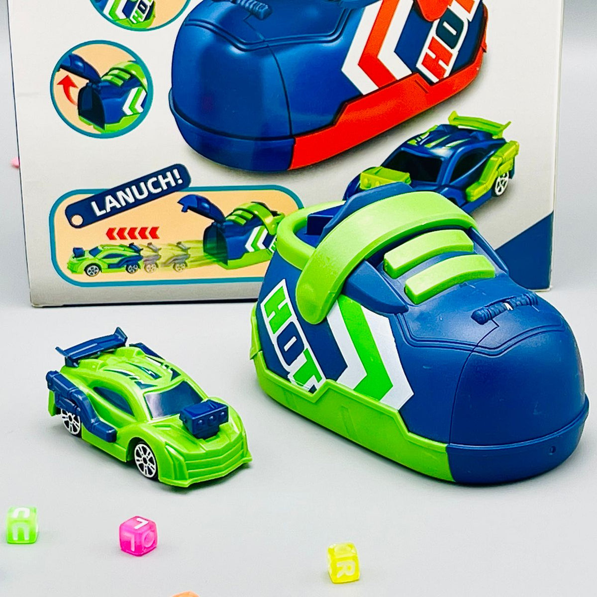 Car Toy- Launch with Shoe