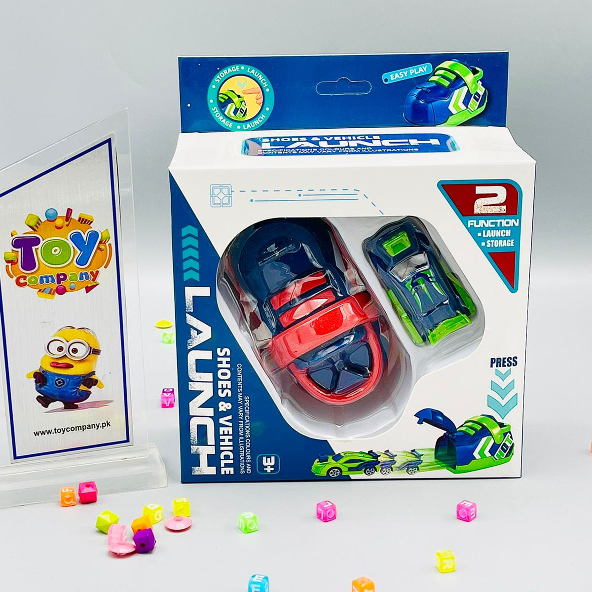 Car Toy- Launch with Shoe