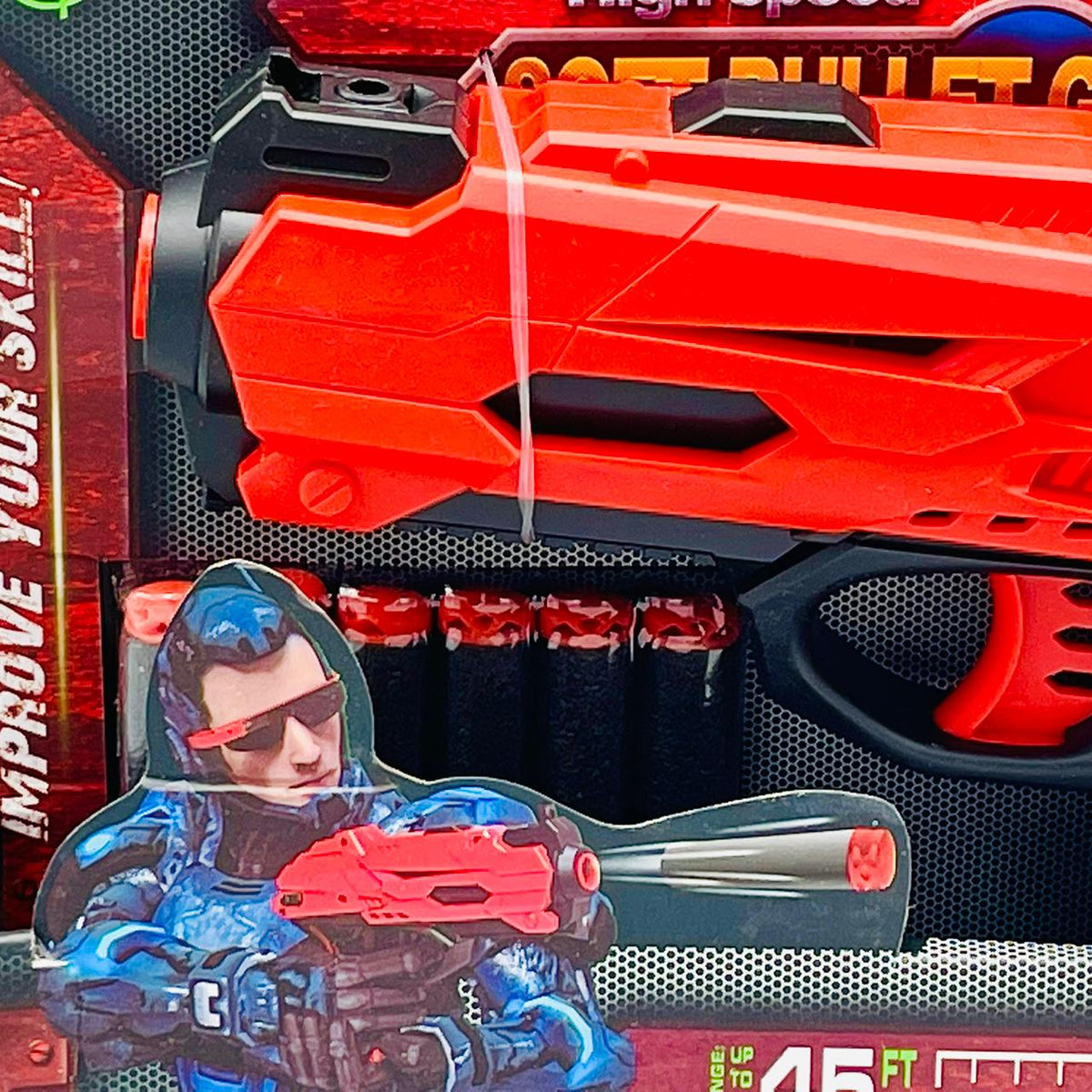 FJ881 High Speed Soft Bullet Blaster Gun