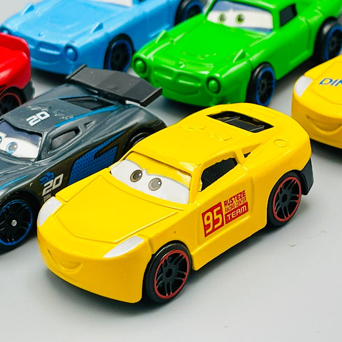 Disney Pixar Mini Racer Cars-6Pcs