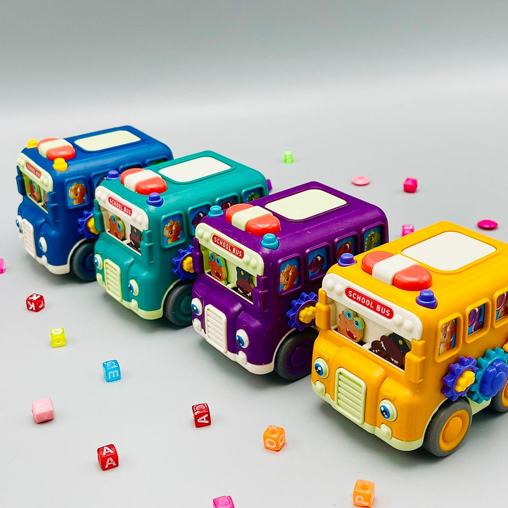 Cartoon School Bus Toy