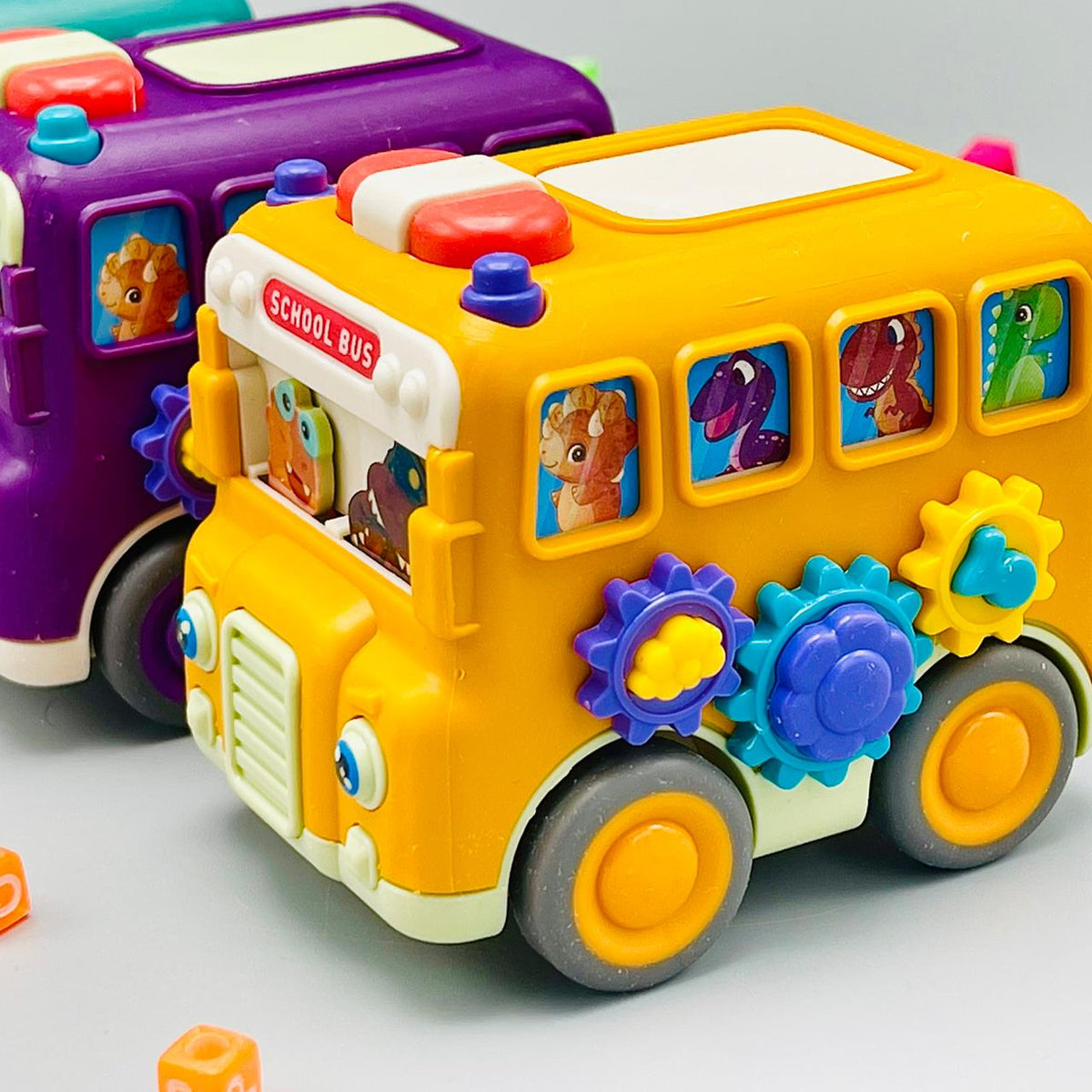Cartoon School Bus Toy
